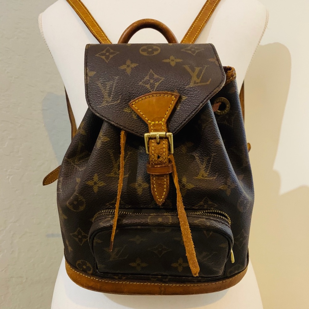 ❌SOLD❌❤️AUTH❤️Louis Vuitton Montsouris PM Backpack - Picture 2 of 12